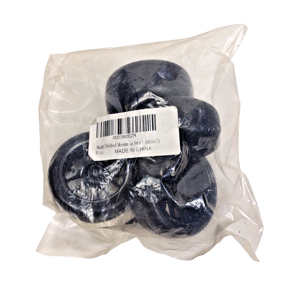 PreGlued Aluminum 12mm Hex RC Wheels and Tires OD 2.56 for 1/10 Drift Car - Picture 4 of 10